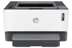 HP Neverstop Laser 1000w, Drucker, Grau, Vorderansicht