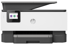 HP OfficeJet Pro 9010 Drucker, Grau, Vorderansicht