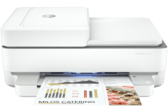 HP ENVY 6420e Drucer, weiß, Vorderansicht