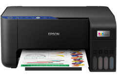 Epson Ecotank ET-2810 Drucker, Schwarz, Vorderansicht