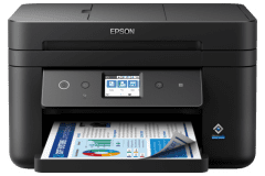 Epson WF-2880DWF Drucker, Schwarz, Vorderansicht